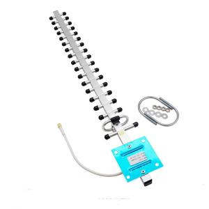 China SMAJ Connector 16 Elements Aluminum Alloy 60cm Height WiFI Yagi Antenna factory