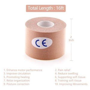 China Non Sterile Breathable Athletic Elastic Kinesiology Tape factory