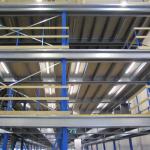 2-3 Tiers Steel Warehouse Mezzanine Shelf Supported Mezzanine SGS