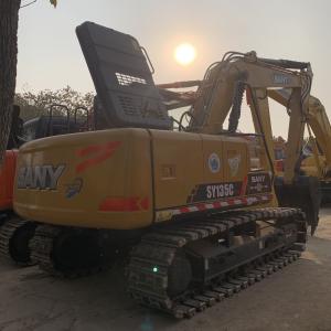 China 13000KG Second Hand Used SANY SY135C Crawler Excavator Digger With Low Working Time factory