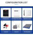Lifepo4 Battery Solar Panel Power System 15KW 10KW Hybrid Solar Inverter