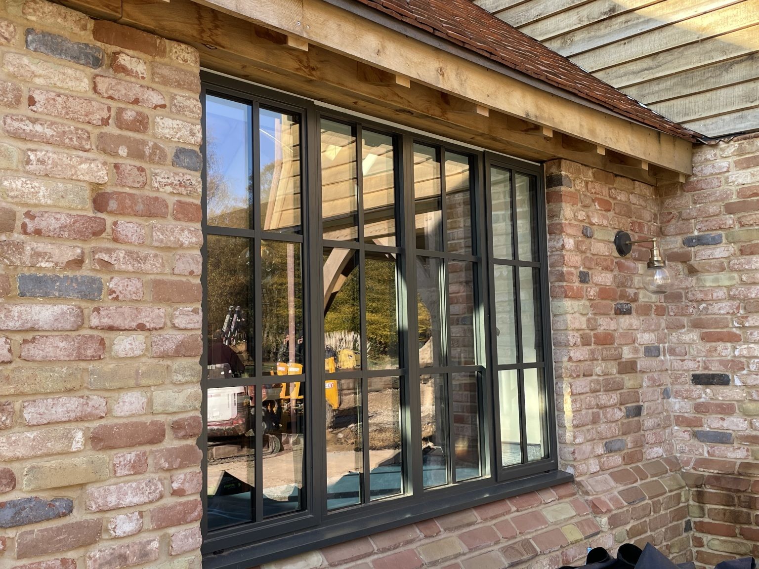 Thermal Break Aluminum Alloy Casement Windows With 1.8mm Wall Thickness
