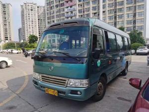 China 2015 Year 26 Seats Used Golden Dragon Coaster Bus , Used Mini Bus Coaster Bus With Hino Engine factory