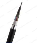 Single Steel Wire 1310nm 1550nm Outdoor Armored Fiber Optic Cable GYTZA33