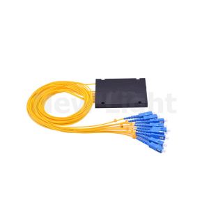 1.5 M 1:2 / 4 / 6 / 8 / 16 / 32 SC / APC Fiber Optic Splitter WDM single mode
