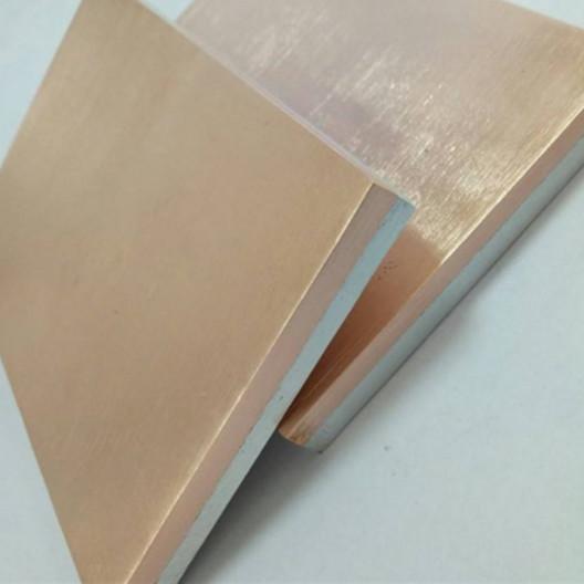 DIN Copper Clad Sheet Brass Cladding Boiler Tubesheet For Chemical Industrial