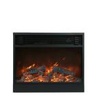 862mm Wood Mantel Fireplace Digital LED Flames With Remote Control