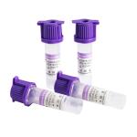 Blood Collection EDTA Coated Capillary Tubes Purple Top K2 EDTA Additive