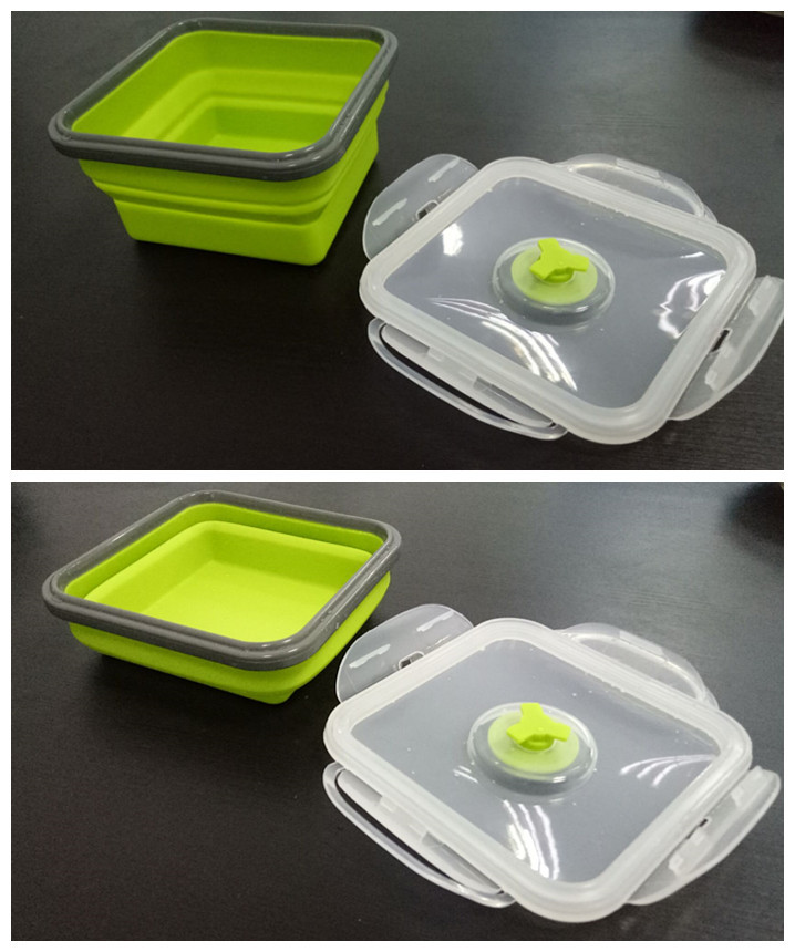 FBYCG171023001 Microwave portable collapsible eco-friendly bowl