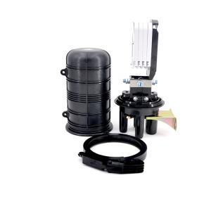 China Outdoor 48 Core Dome Type Fiber Cable Joint Box Fiber Optic Splice Closure factory