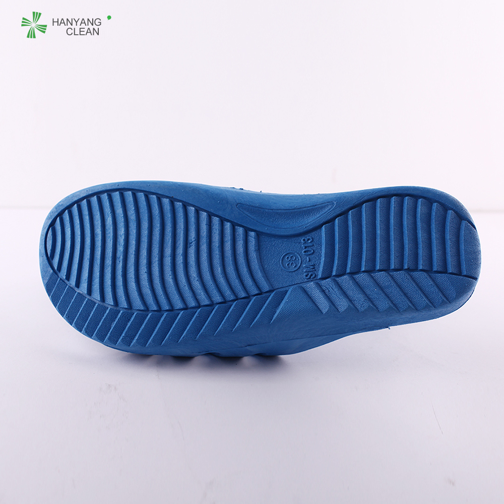 SPU esd cleanroom slippers/antistatic safety slipper/esd slipper for safety protection