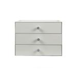 Drawer Metal Makeup Organizer Box Steel Sundry Storage Case