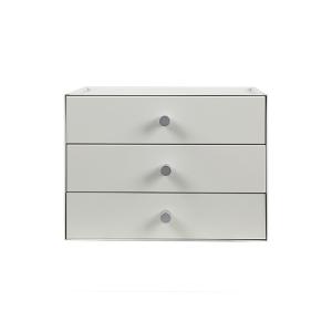 China Desktop Jewelry Drawer Box Metal Makeup Organizer Sundries Case factory
