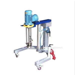 China Hydraulic Lifting Jelly Vacuum Emulsifying Machine Mixer Mayonnaise Dispersion Homogenizer factory