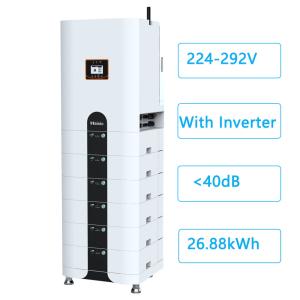 China 224-292V High Voltage Battery with 12kw Hybrid Inverter for All-in-one Home Energy Storage factory