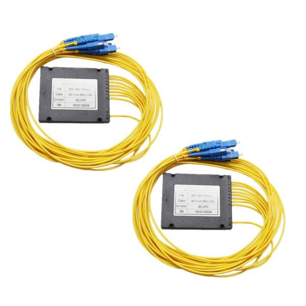 China LSZH/PVC 1*8 SC/UPC ABS Box ABS Model PLC Splitter factory