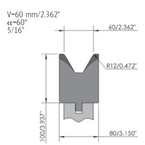 China Durable Custom Brake Dies 42CrMo Press Brake Bending Dies factory