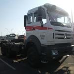 Military quality tractor head truck Beiben 2638 10 tyres truck head