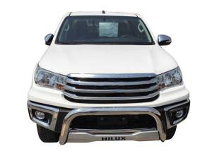 China 201 Stainless Steel Custom Bull Bars 4X4 , Front Bull Bar For Toyota Hilux Revo factory