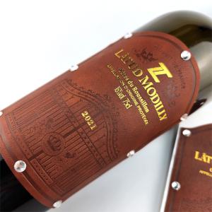 China Custom Red Wine Label Production Adhesive Back Printing Red Wine Label factory