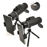 FMC BAK4 Prism 12X42 High Power Mobile Phone Telescope Eco-Friendly With Compass