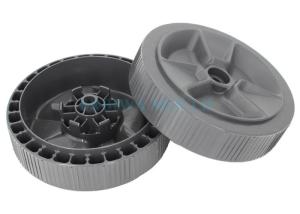 China 2 Cavities Plastic Injection Molded Parts For Stable Round Auto Wheel Boss Parts factory