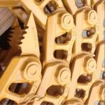 Bulldozer / Excavator Track Chain Undercarriage Parts Track Link Assembly