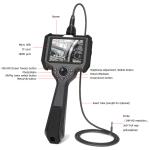 IP54 Portable Industrial Endoscope Direct View / Side View / Double View