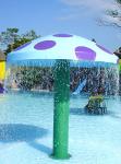 Aqua Game Park Playground Water Splash Pad Rain Mushroom for Kids
