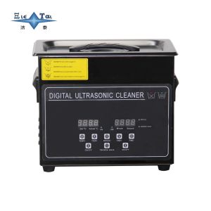 China 1.3L Commercial Ultrasonic Cleaner Black Titanium Professional Ultrasonic Cleaner 60W on sale