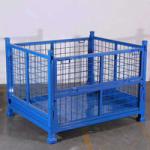 Customized Stackable Stackable Pallet Cage Heavy Duty Steel Bulk Bins 1000kg