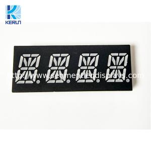 China 0.39&quot; 4 Digit LED 16 Segment Display Full Color Energy Saving factory
