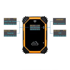 China Security Guard Tour Management System Online Cloud Software 1800mah Battery factory