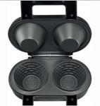 120V/550W Waffle Bowl Maker , Cooks Waffle Maker With 2 Holes
