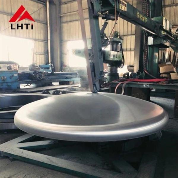 Grade 1 Grade 2 Titanium Hemispherical Head Dish Shaped Titanium Head Equipment