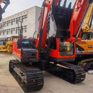 Used Doosan DH140 12 Tons Crawler Excavator Old Earth Moving Machinery