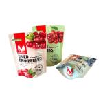 China Supplier Resealable plastic packets dried fruit pouch for snack food
