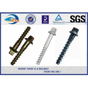 Customized Standard 35# Railroad Screw For Fastening Rail