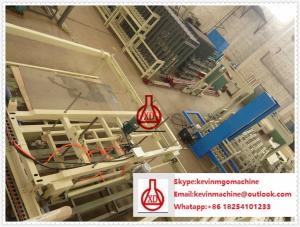 China 75mm Thick Wall Panel Fiber Cement Board Production Line for Structure Building Partition factory