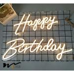 Happy Birthday Acrylic Led Letters LED Decorative Lights 2835SMD Neon Sign