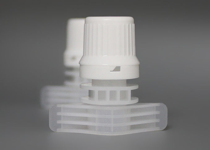 Anti Theft Plastic Spout Caps Inner Diameter 9.6mm / Baby Food Pouch Caps