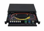 1U , 2U , 3U , 4U 19 inch Fiber Optic Terminal Box with Cold rolled steel
