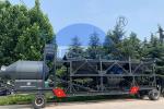 Transportation Mixer JZM500 25m3/H Mobile Concrete Batching Plant