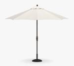 Aluminum Frame Tilt Sun Shade for Garden Restaurant AJUNION 9ft Round Patio