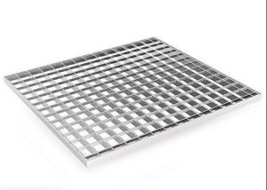 China Anti Corrosion Decoration Press Locked Steel Bar Grating 1.22x2.44m To Exterior Wall factory
