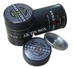 67mm Printed Airtight Kaldi Round Tin Box For Coffee And Tea Pepper Canister