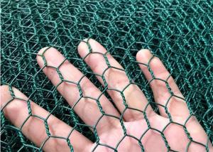 China PVC Coated Hexagonal Wire Netting Twisted Woven Wire Netting factory