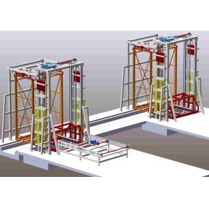 Large Automatic Loading And Unloading System Customized For Brick Production
