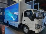 Isuzu LED Advertising Vehicle And Display Truck , Mobile LED Billboard