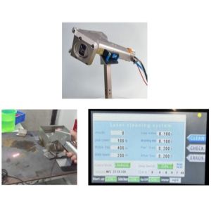 2000W Handheld Laser Cleaning Machine Mobile Cleaning Solution Metal Refreshing